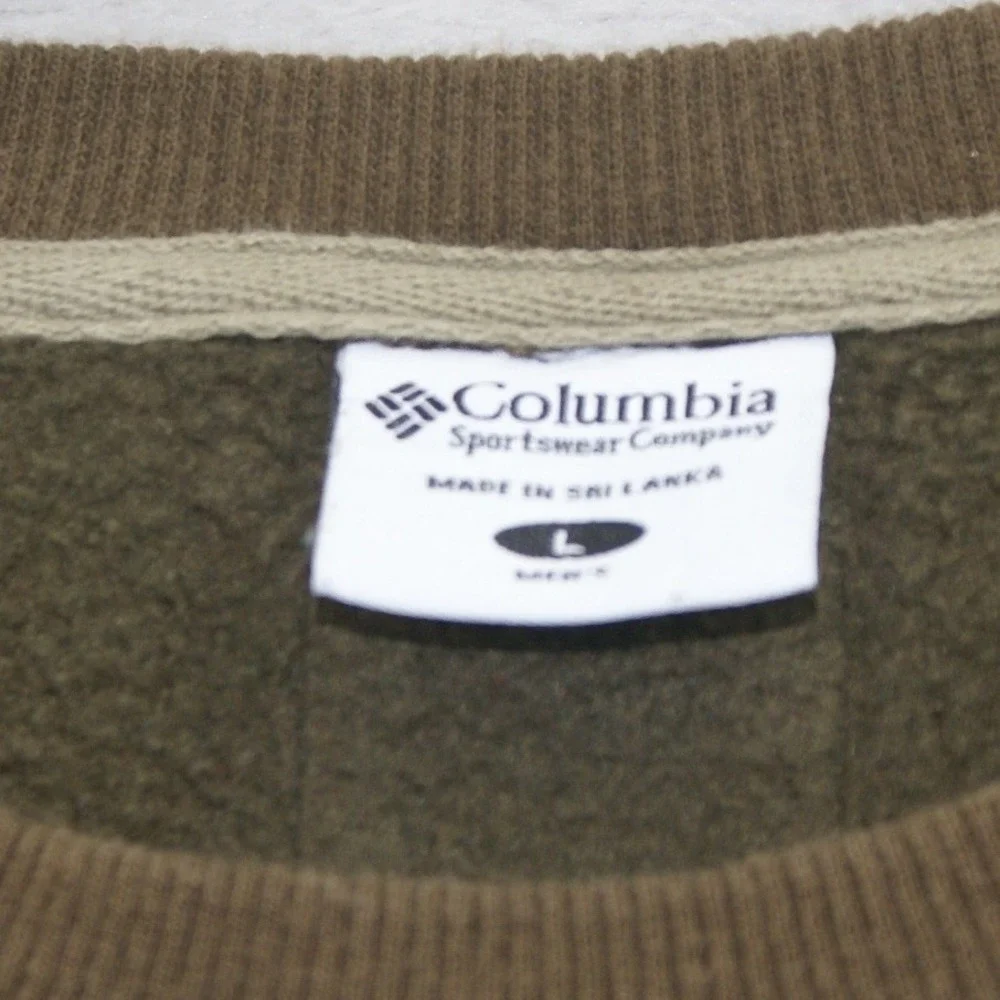 Vintage Late 90s Columbia Sportswear Heritage Collection Crewneck Sweatshirt L